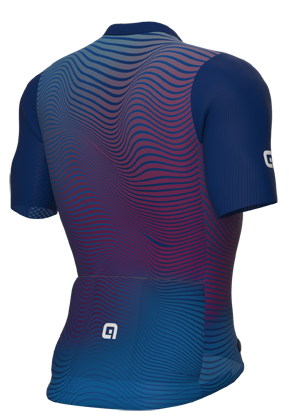 ALÈ PR-E Onda Kurzarm Trikot Herren navy blue Produktbild 1