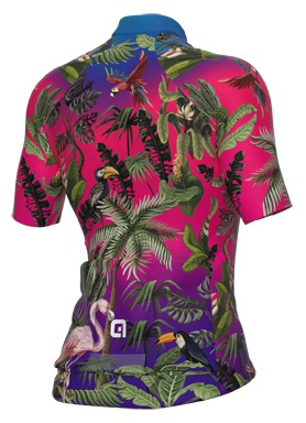 ALÈ PR-E Guyana Damen Kurzarm Trikot pink Produktbild 1