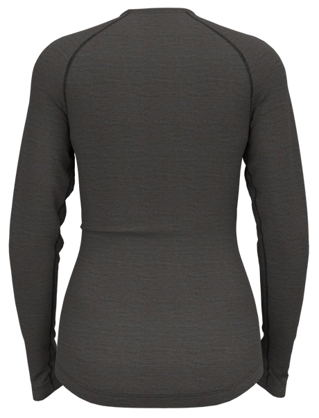 Odlo Performance Wool 150 Base Layer Damen Funktionsshirt  folkstone gray - india ink Produktbild 1