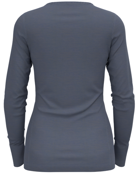 Odlo Natural Merino 200 Base Layer Damen Funktionsshirt  folkstone gray Produktbild 1