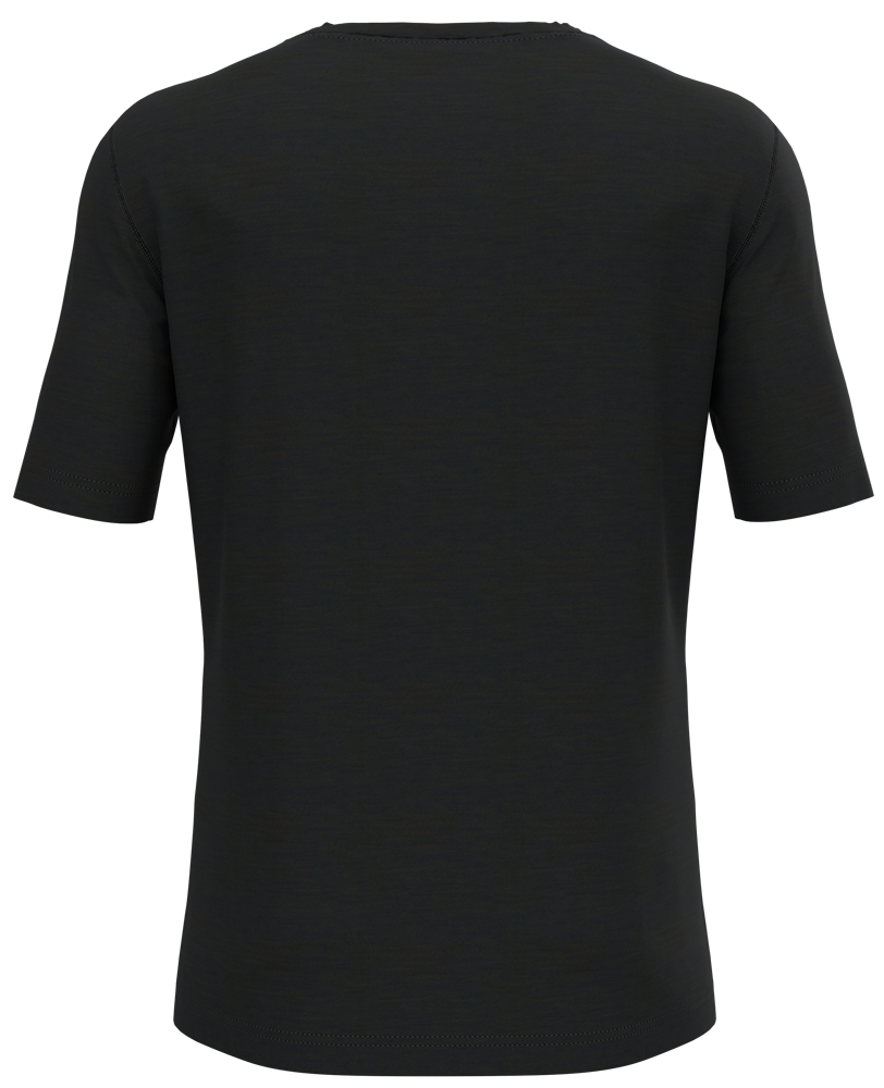 Odlo Natural Merino 200 Base Layer Top Herren Funktionsshirt kurzarm black Produktbild 1