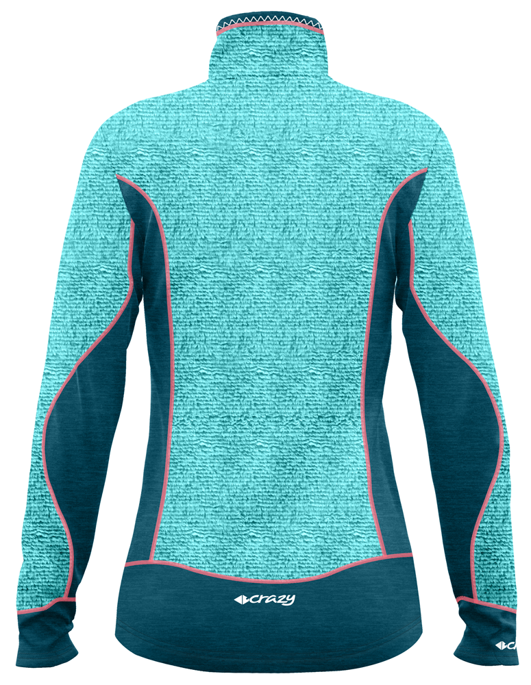 Crazy Idea Pull Exit Extrafleece Damen Jacke frozen Produktbild 1