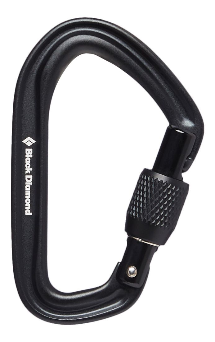 Black Diamond Hotforge Screwgate Karabiner black Produktbild 0