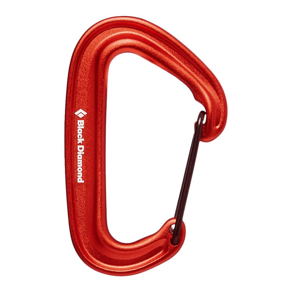 Black Diamond Miniwire Karabiner red Produktbild 0
