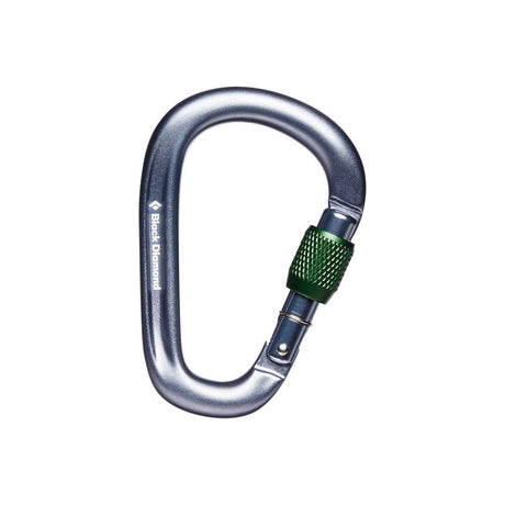 Black Diamond Pearlock Screwgate Karabiner gray Produktbild 0