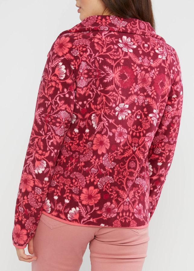 Blutsgeschwister Damen Fleecejacke Hüttenzauber romantic fire Produktbild 2