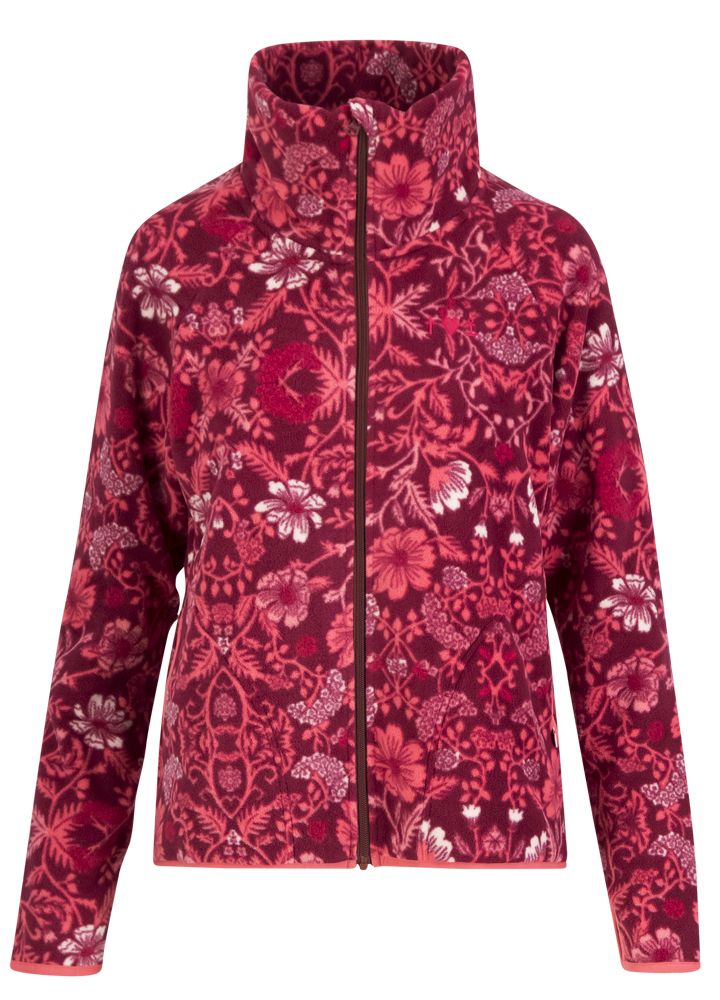 Blutsgeschwister Damen Fleecejacke Hüttenzauber romantic fire Produktbild 0