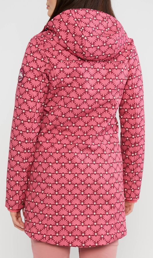Blutsgeschwister Damen Softshell-Parka Wild Weather ageless hippie flower Produktbild 2