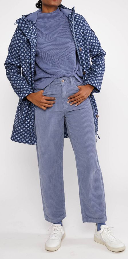 Blutsgeschwister Damen Softshell-Parka Wild Weather breeze of sky Produktbild 1