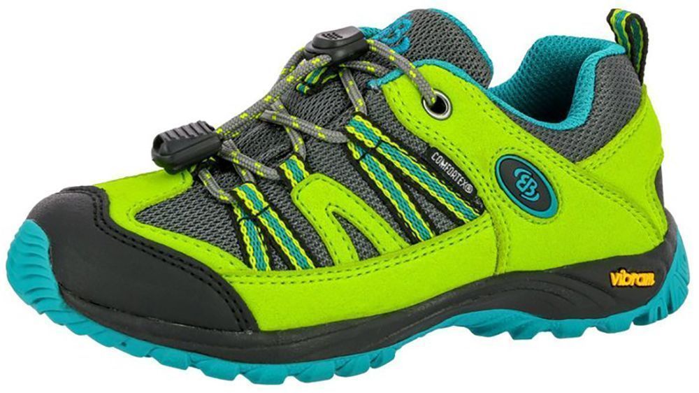 Brütting Ohio Low Junior Trekkingschuh lemon/grau/blau Produktbild 0