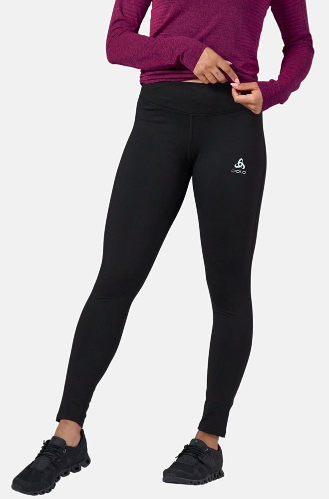 Odlo  Essentials Warm Lauf- und Trainings-Tights Damen Leggings black Produktbild 2