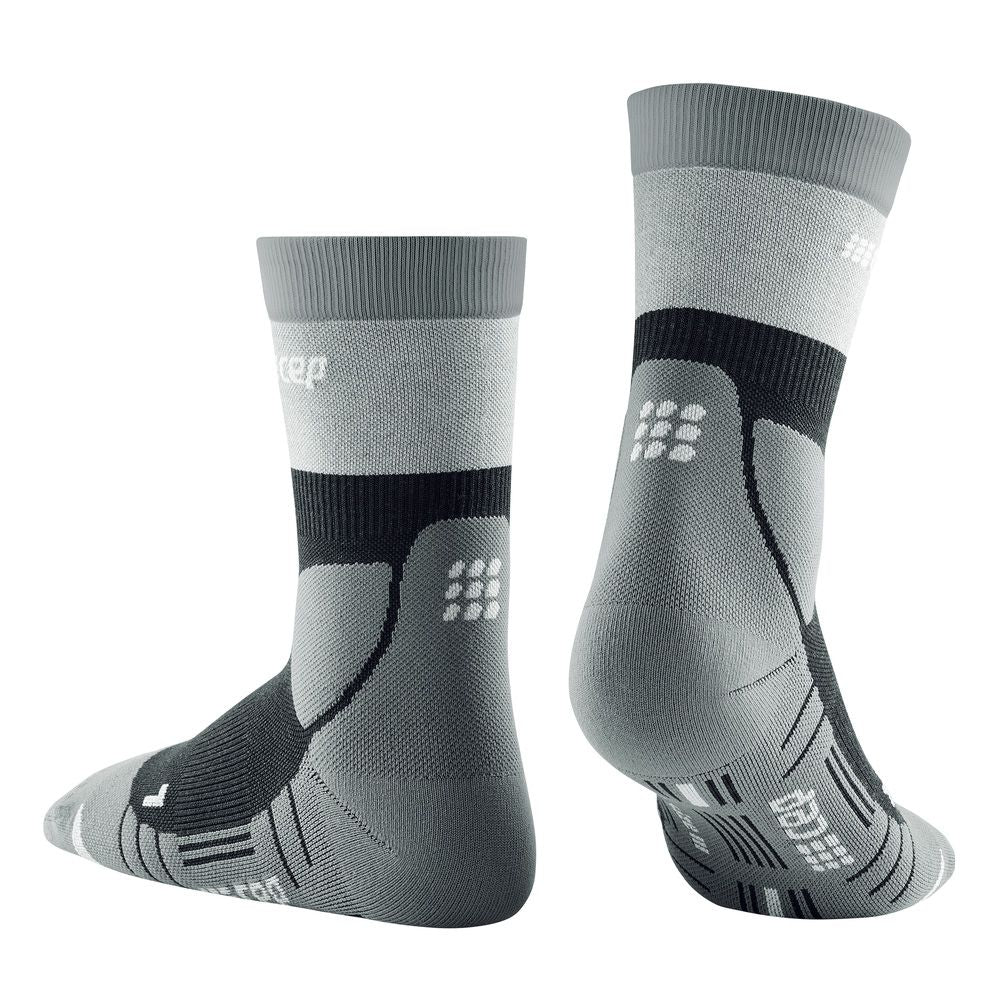 CEP Hiking Light Merino Mid Cut Socks Damen Wandersocken stonegrey/grey Produktbild 1