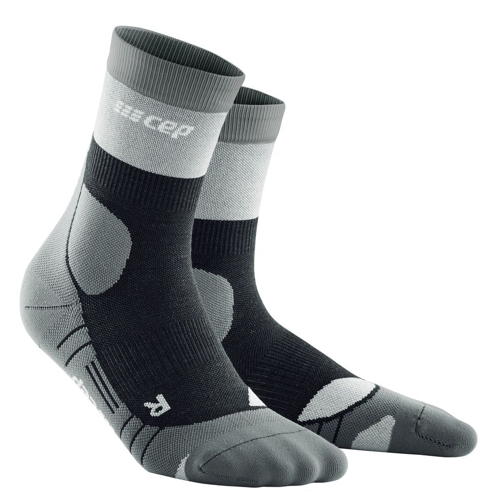 CEP Hiking Light Merino Mid Cut Socks Damen Wandersocken stonegrey/grey Produktbild 0
