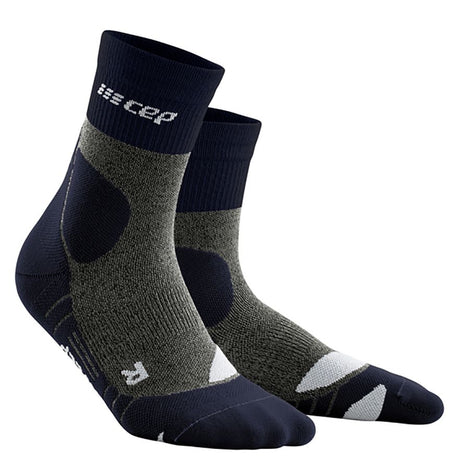 CEP Hiking Merino mid-cut Socks Damen Wandersocken peacoat/grey Produktbild 0