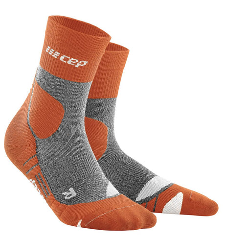 CEP Hiking Merino mid-cut Socks Damen Wandersocken sunset/grey Produktbild 0