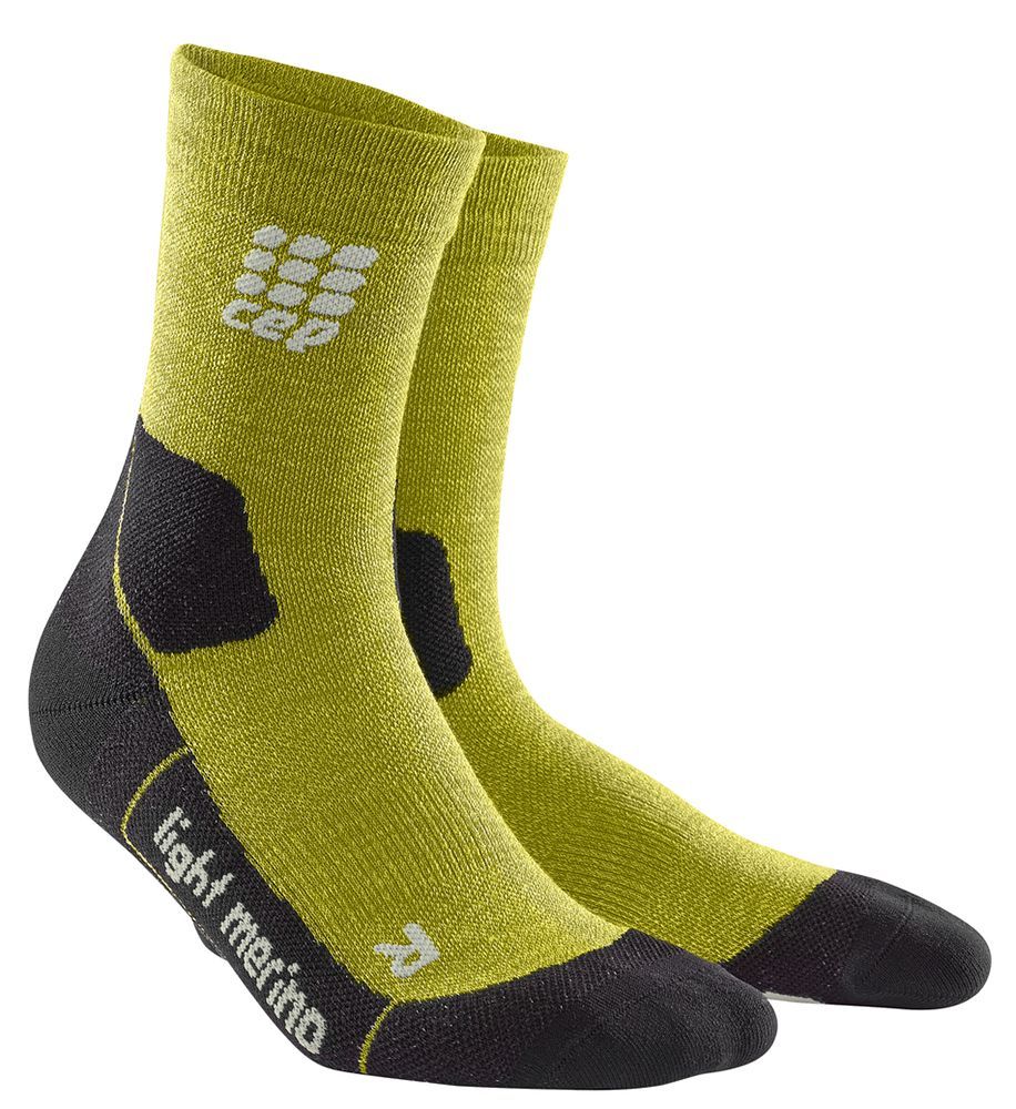 CEP Hiking Light Merino Mid-Cut Socks Herren Wandersocken fresh grass Produktbild 0
