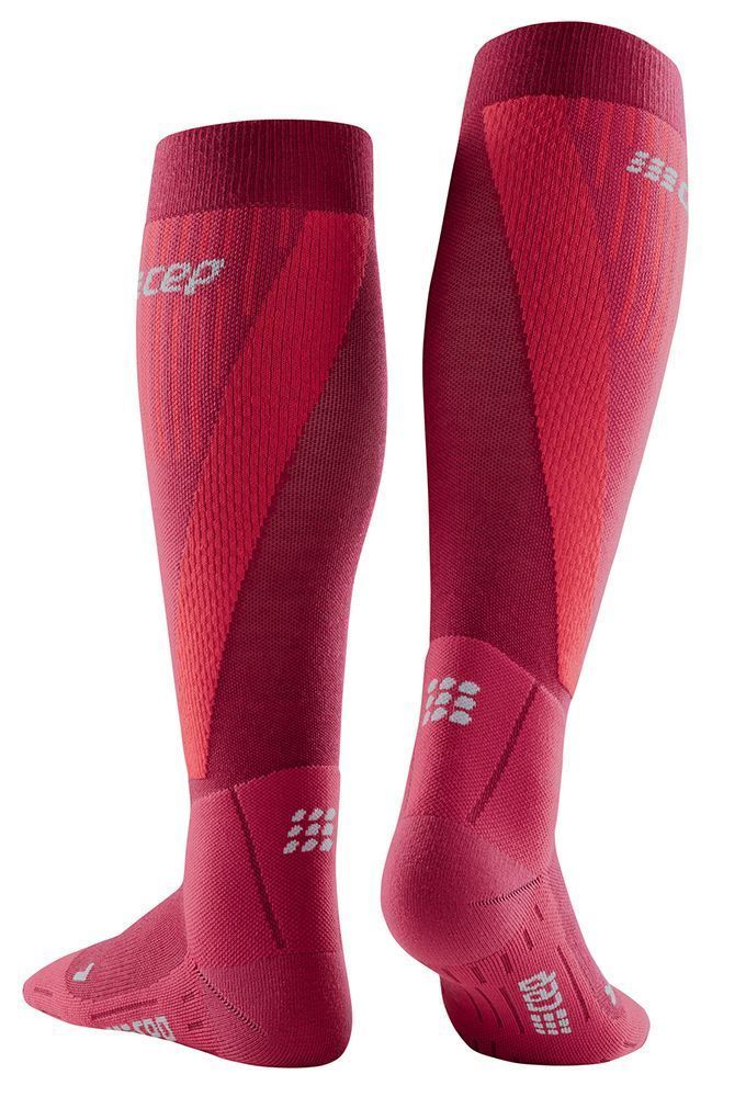 CEP Ski Touring Compression Socks Damen Skisocken red Produktbild 0