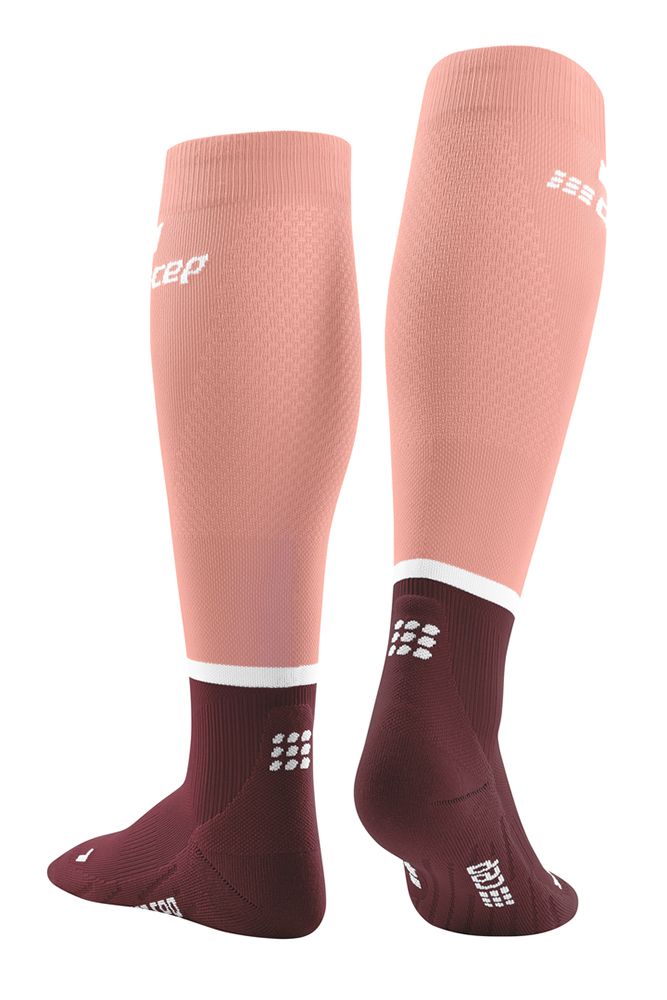 CEP the run socks Damen Laufsocken rose/dark red Produktbild 1