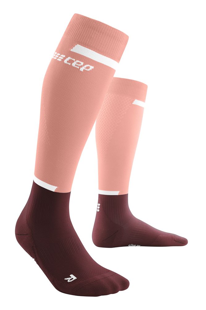 CEP the run socks Damen Laufsocken rose/dark red Produktbild 0