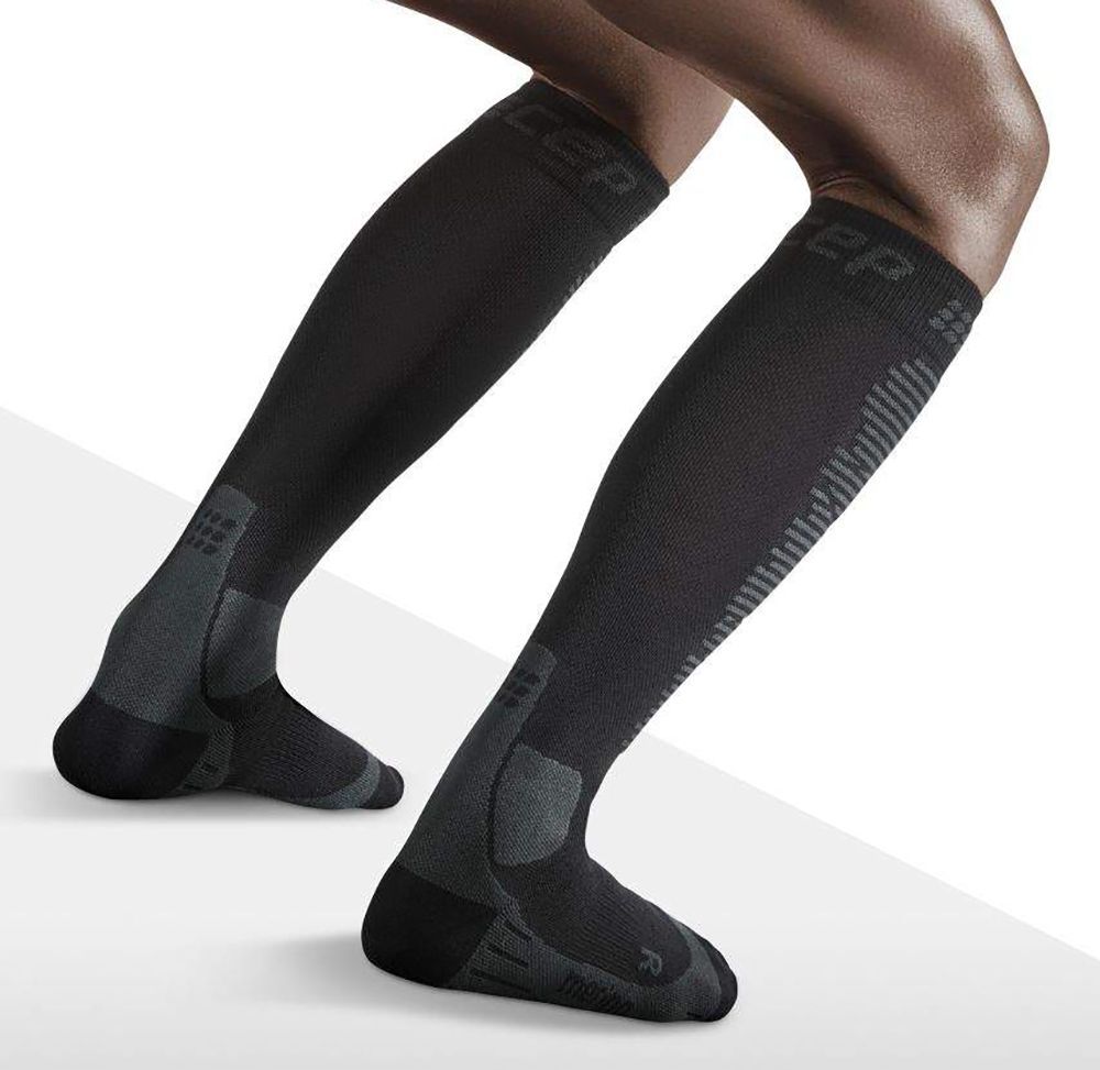 CEP Ski Merino Compression Socks Damen Skisocken black/anthracite Produktbild 1