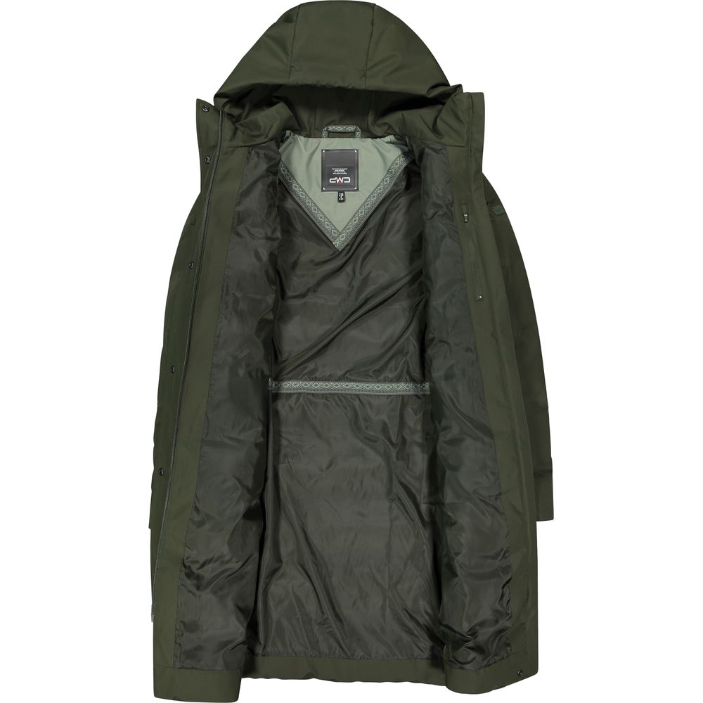 CMP Damen Coat Fix Hood forest Hardshelljacke Produktbild 3