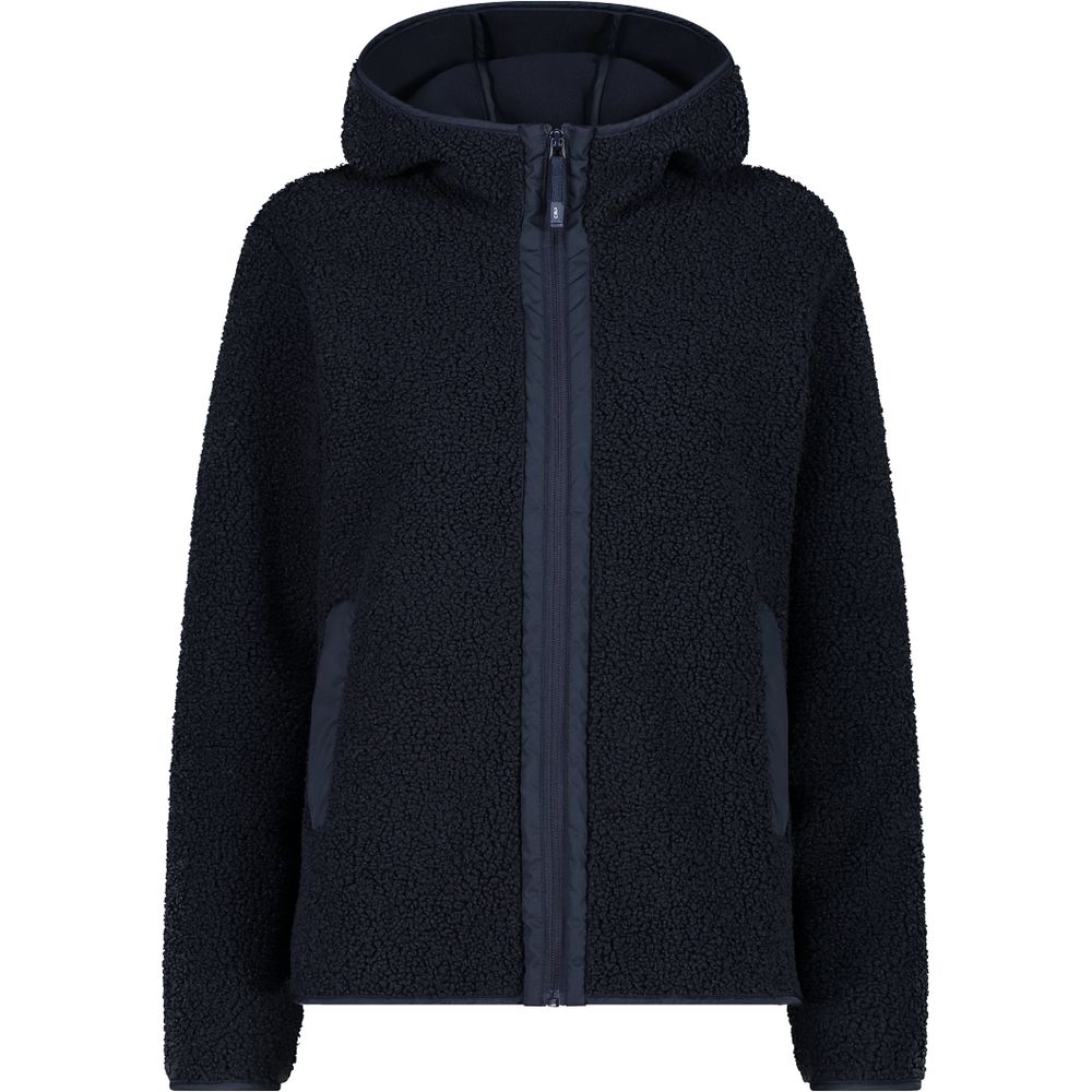 CMP Damen Jacket Fix Hood black blue Produktbild 0