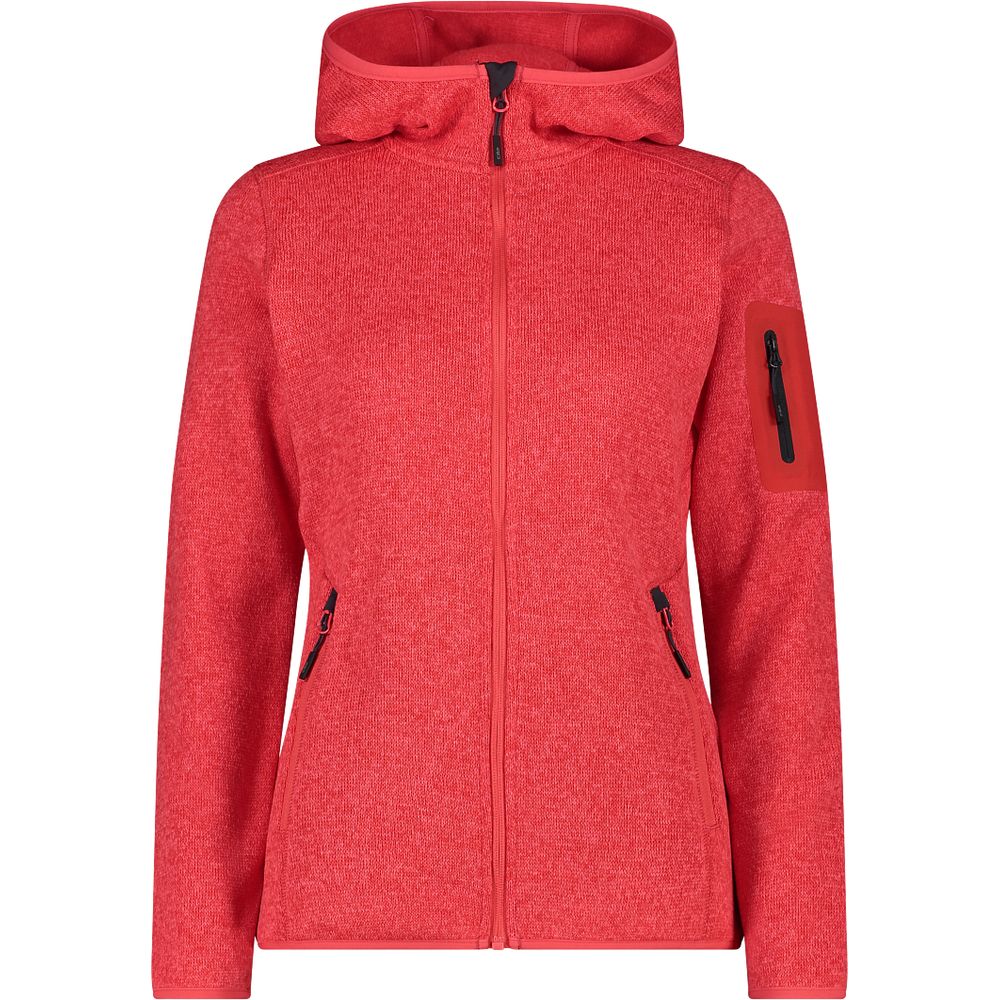 CMP Damen Jacket Fix Hood corallo-antracite Produktbild 0