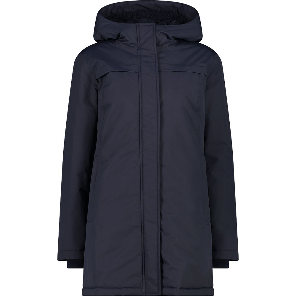 CMP Damen Parka Fix Hood black blue Produktbild 0