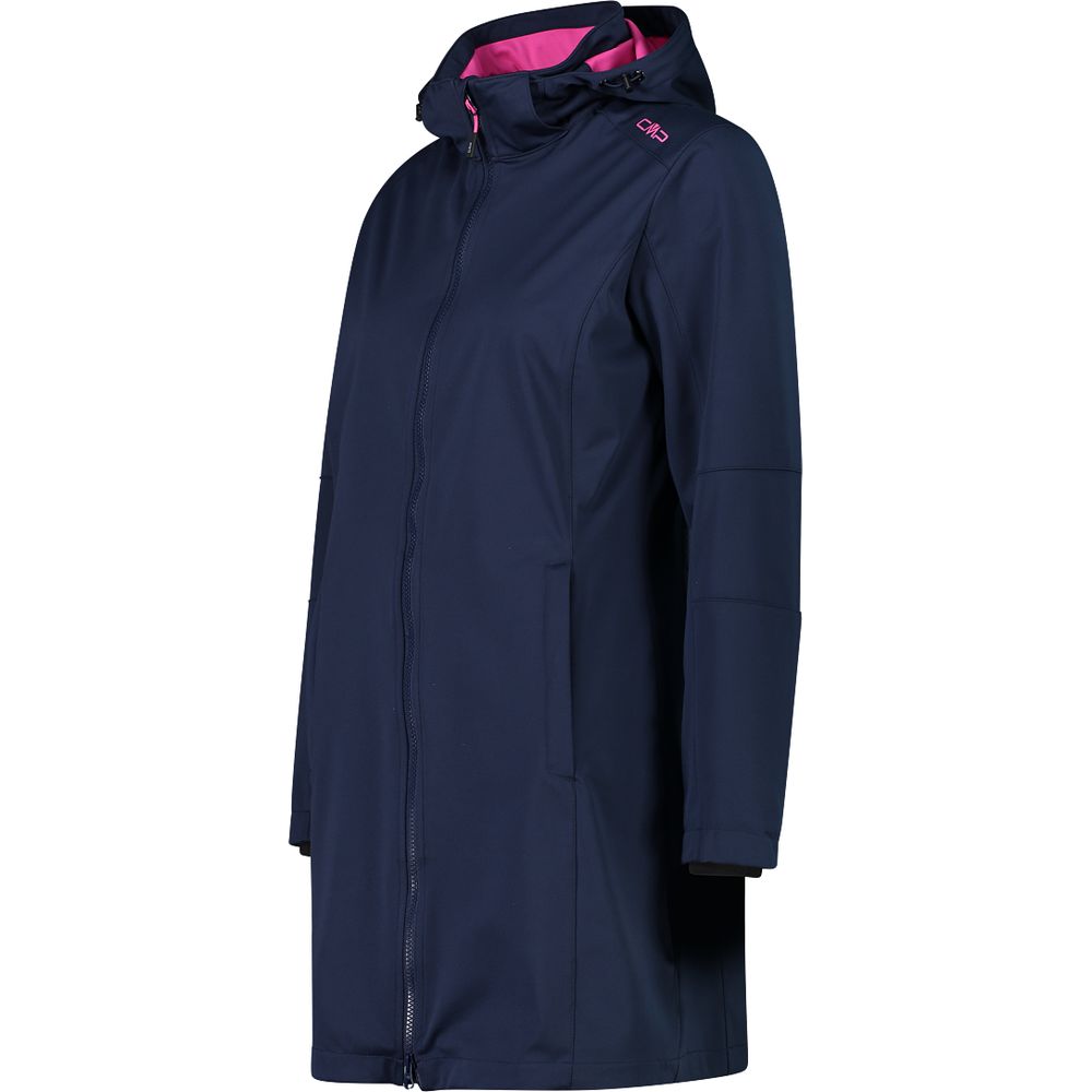 CMP Damen Parka Zip Hood blue-fuxia (34A5046) Produktbild 2