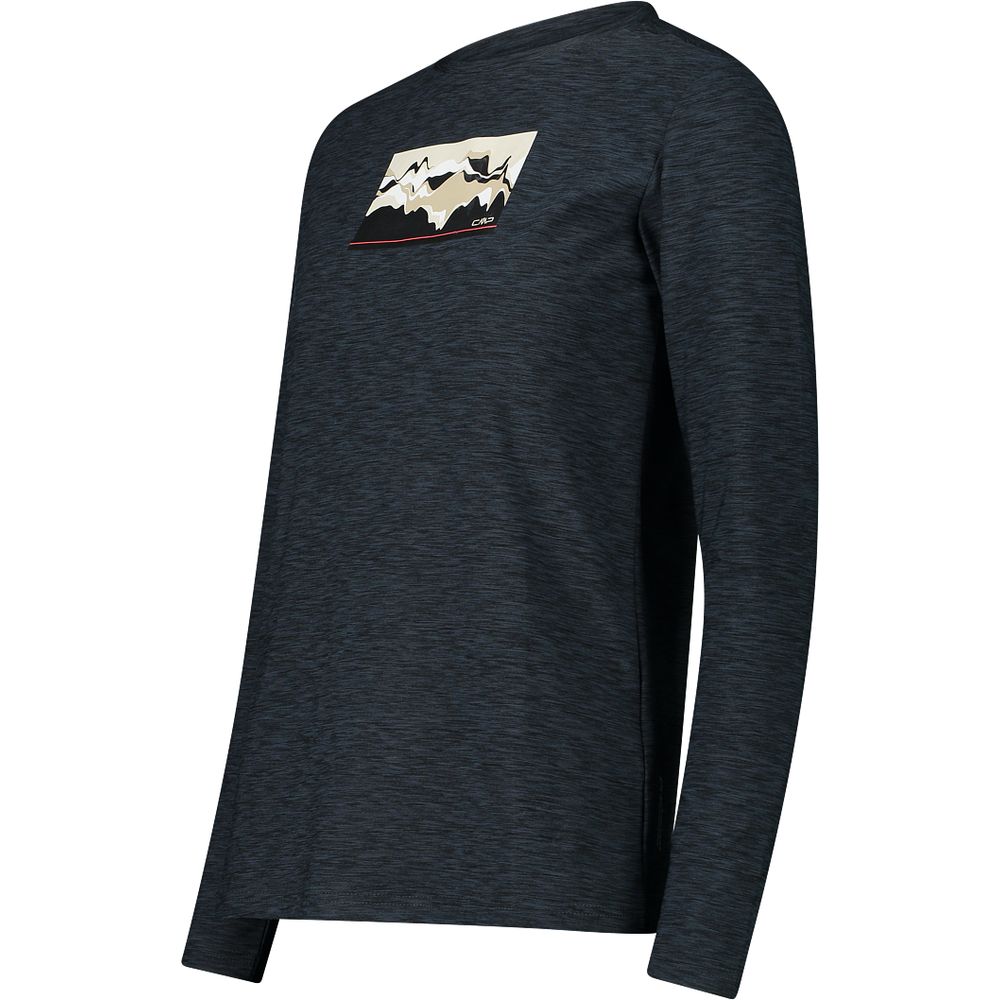 CMP Damen T-Shirt nero mel-sesamo Produktbild 4