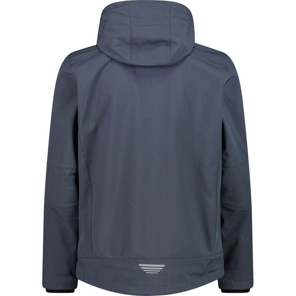 CMP Herren Jacket Zip Hood titanio-alluminio Produktbild 1