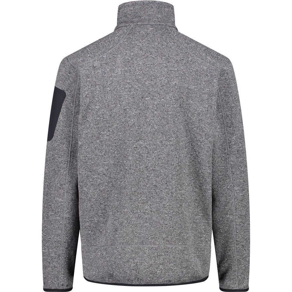 CMP Herren Unterjacke Herren Fleecejacke ice-titanio-nero Midlayer Produktbild 1