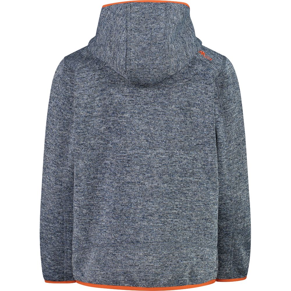 CMP KInder Jacket Fix Hood blue ink-b. blue-arancio Produktbild 1