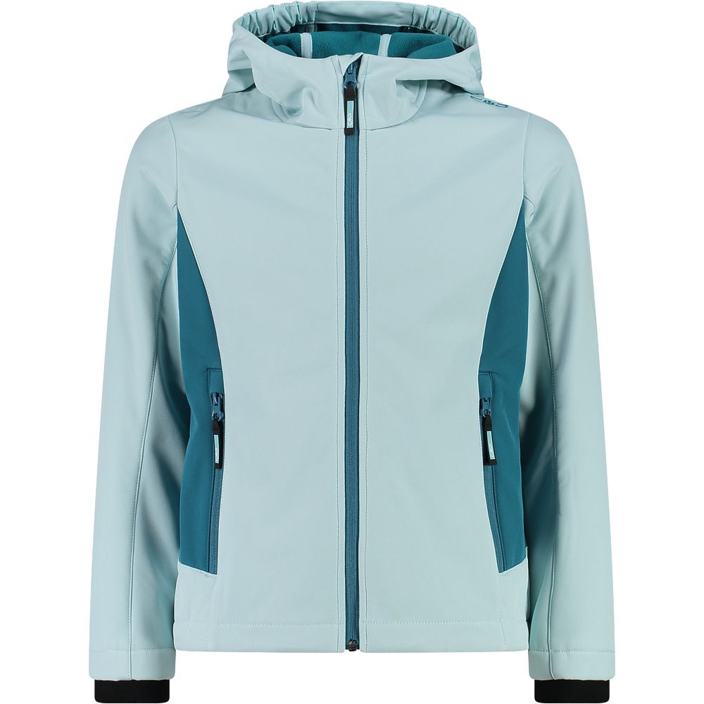 CMP Kinder G Jacket Fix Hood acqua-teal Hardshelljacke Produktbild 0