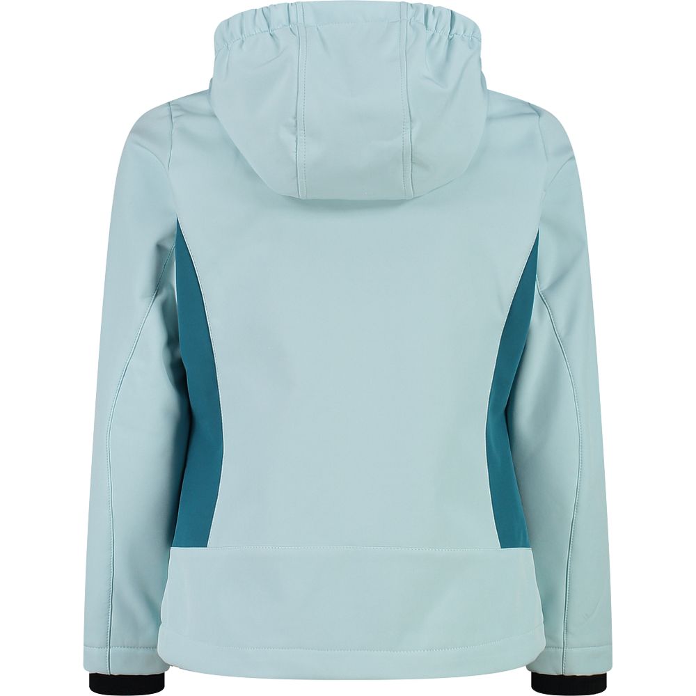 CMP Kinder G Jacket Fix Hood acqua-teal Hardshelljacke Produktbild 1