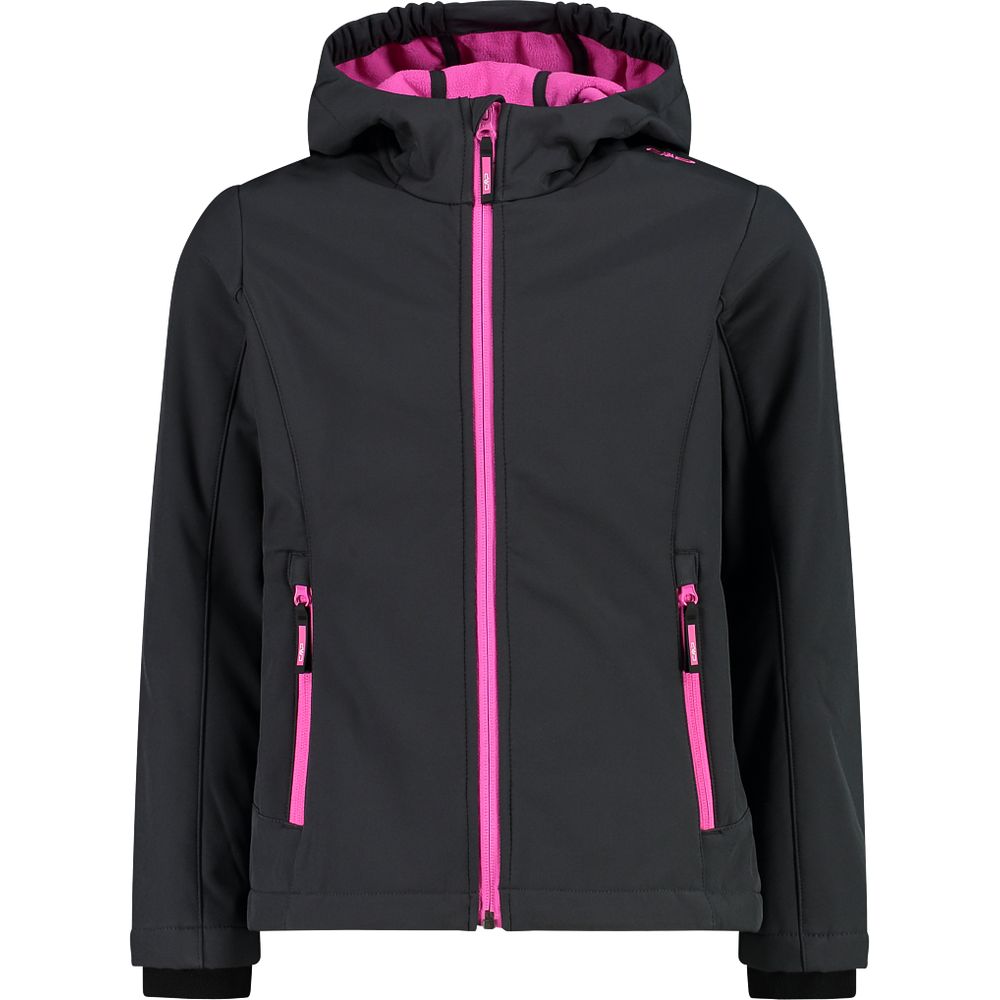 CMP Kinder G Jacket Fix Hood antracite-festival Hardshelljacke Produktbild 0