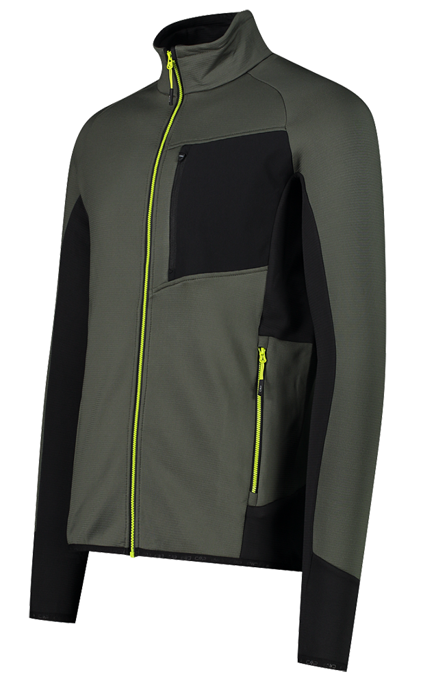 CMP Herren Fleecejacke oil green (33G2797) Produktbild 2