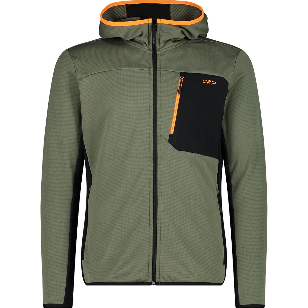 CMP Man Jacket Fix Hood olive Produktbild 0
