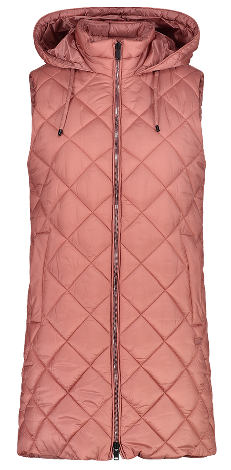 CMP Long Vest Fix Hood Damen Lang-Weste quarzo (33K3686) Produktbild 0