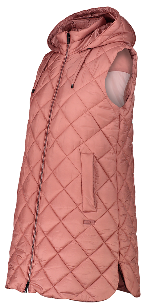 CMP Long Vest Fix Hood Damen Lang-Weste quarzo (33K3686) Produktbild 2