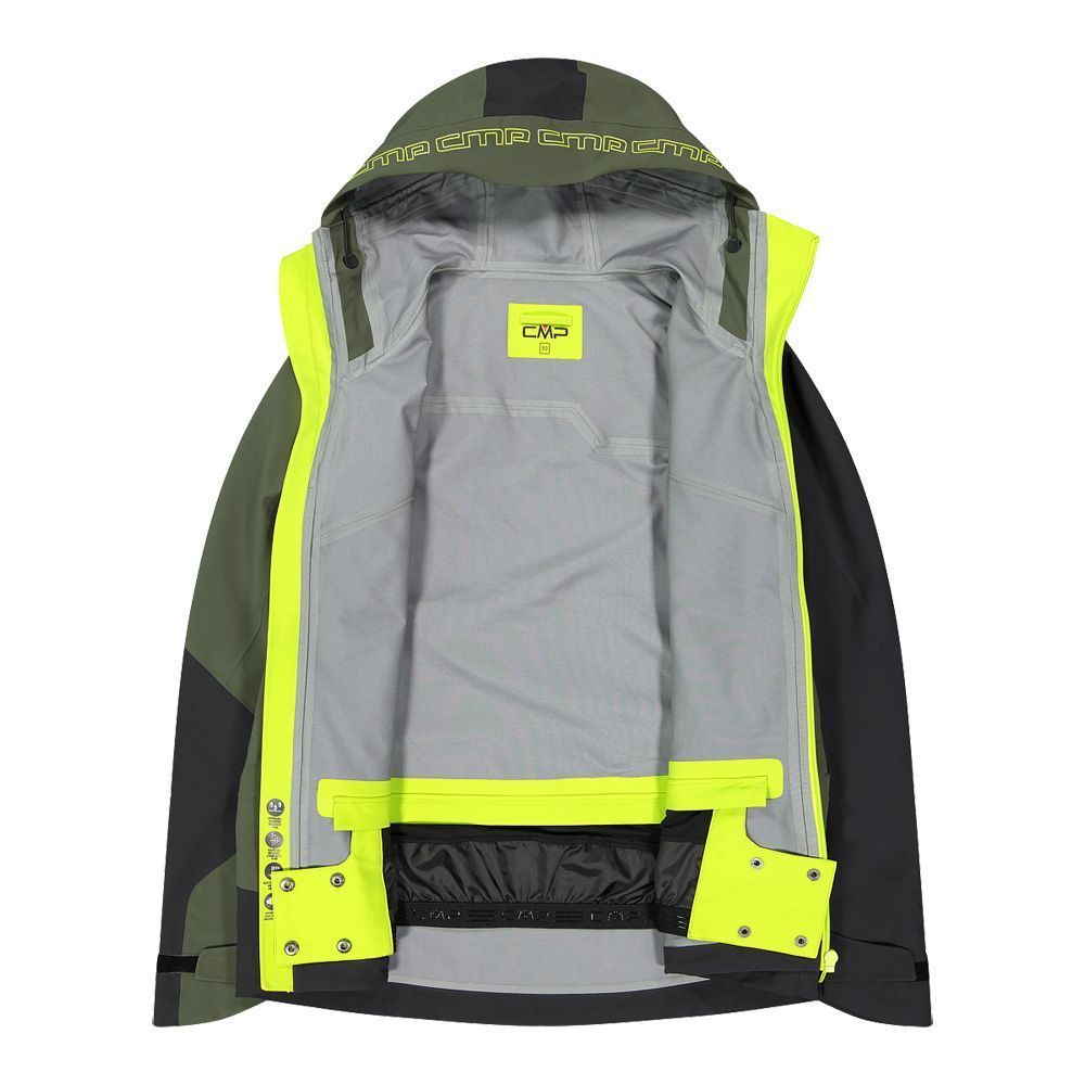 CMP Jacket Fix Hood Herren Hardshelljacke oil green (33W2997) Produktbild 3