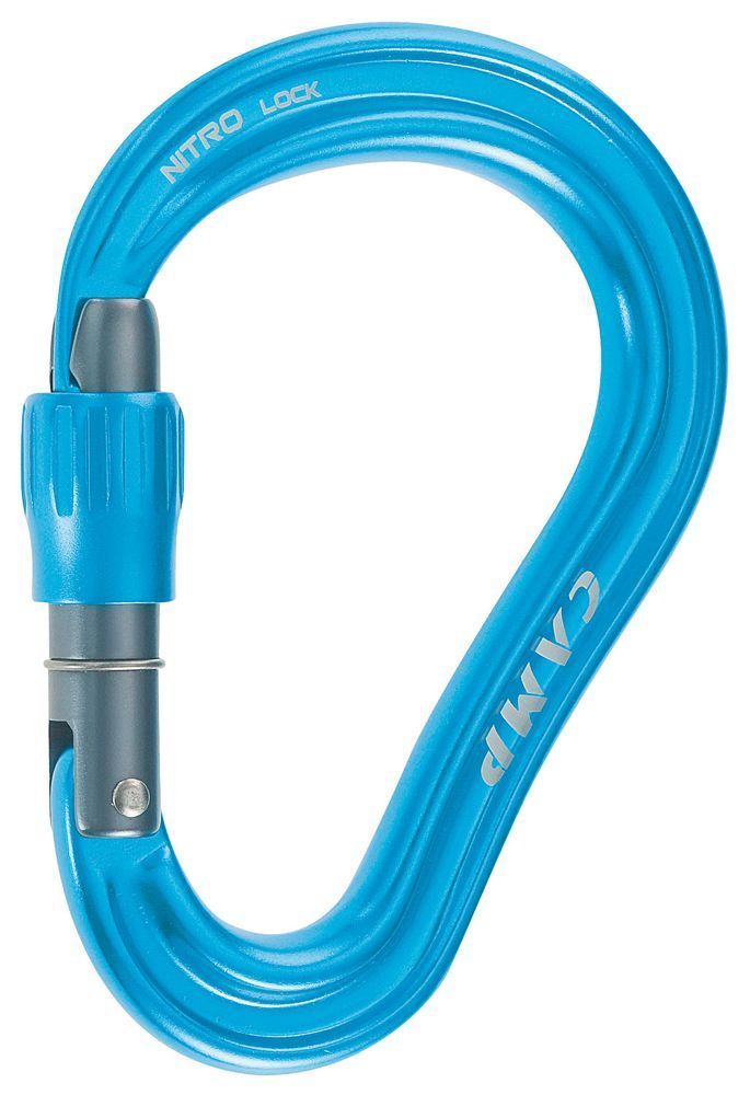 Camp Nitro Lock Karabiner blue Produktbild 0
