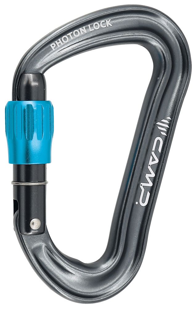 Camp Photon Lock Schraubkarabiner gun metal Produktbild 0