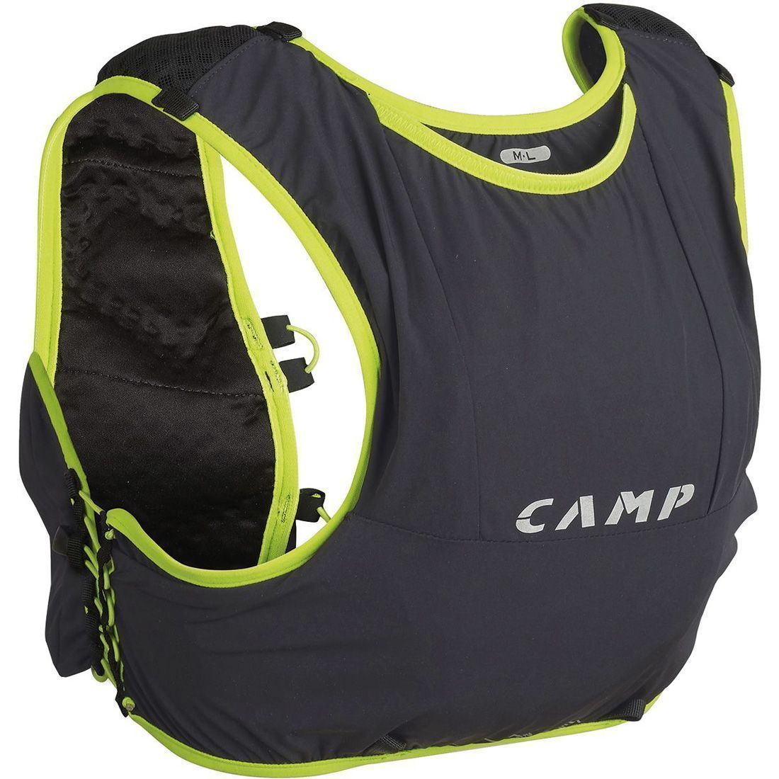 Camp Trail Force 5 M-L Trailrunningrucksack anthracite grey/lime Produktbild 0