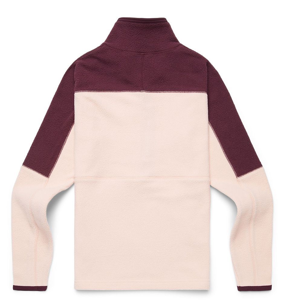Cotopaxi Abrazo Half-Zip Damen Fleecepullover wine/rosewood Produktbild 1
