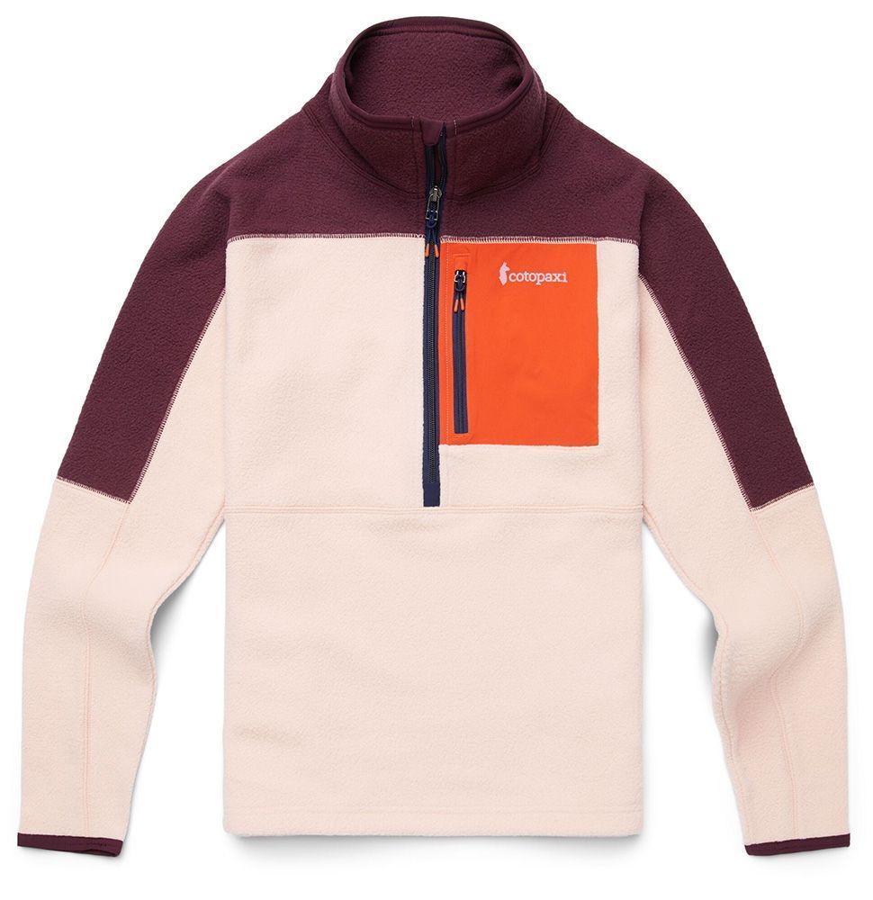 Cotopaxi Abrazo Half-Zip Damen Fleecepullover wine/rosewood Produktbild 0
