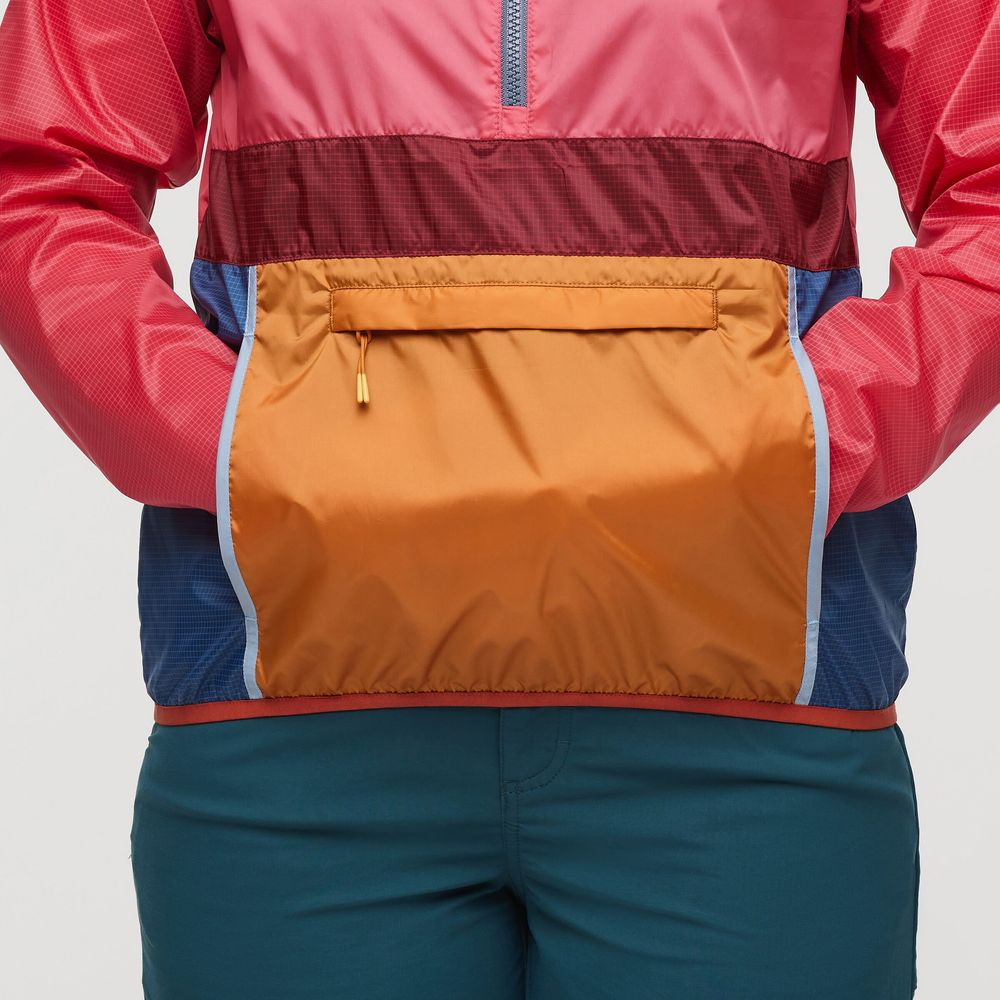 Cotopaxi Teca Half-zip Damen Windjacke floor is lava Produktbild 4