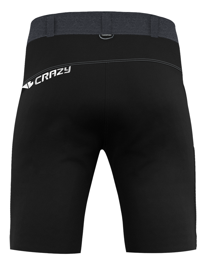 Crazy Idea Resolution Herren Short black Produktbild 1
