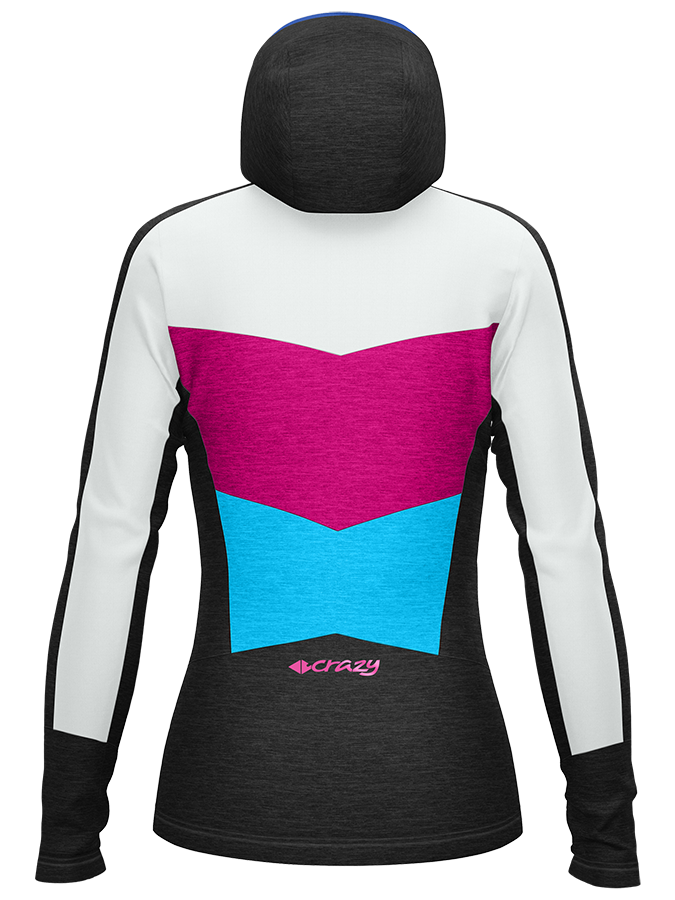 Crazy Idea Pull Exit Light Damen Midlayer pop Produktbild 1