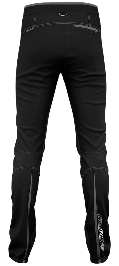Crazy Idea Pant Flame Herren Skitourenhose black Produktbild 1